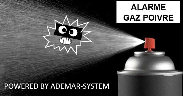 alarme gaz lacrymogene