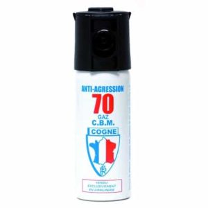 Recharge gaz poivre 50ml - Accessoire d'alarme